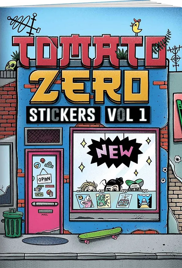 Книга Стикербук "TomatoZero" vol.1 (TomatoZero) — 3