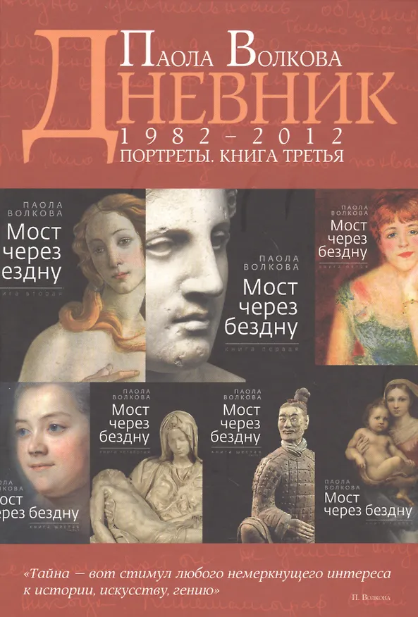 Книга Дневник. Портреты. Книга 3. 1982-2012 года (Паола Волкова) — 1