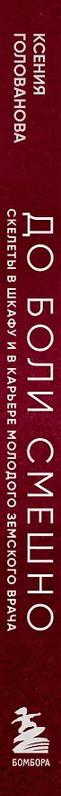 Книга До боли смешно. Скелеты в шкафу и в карьере молодого земского врача (Ксения Голованова) — 3
