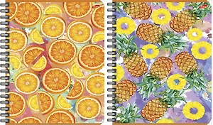 Тетрадь в клетку Academy Style, "Паттерны из фруктов", А4, 80 листов