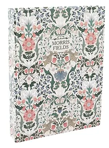 Тетрадь А5 160л кл. "Morris" на кольцах, смен.блок, мат.ламинация, инд.уп, Hatber