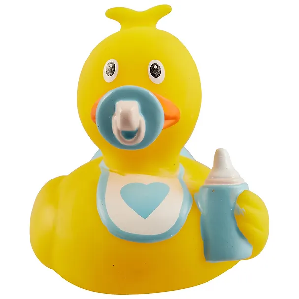 Игрушка для ванной, уточка резиновая FUNNY DUCKS "Уточка ребенок мальчик" (1849) 2563500 — 2