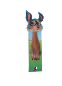 Линейка закладка 3D Заяц (10см) (023) (Мир Открытий)