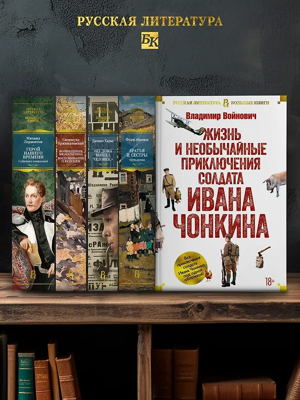 Книга Жизнь и необычайные приключения солдата Ивана Чонкина (Владимир Войнович) — 6