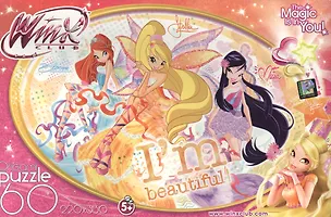 Пазл 60А 12484 Винкс HARMONIX-Stella (220х330) (5+) (коробка) 2361736