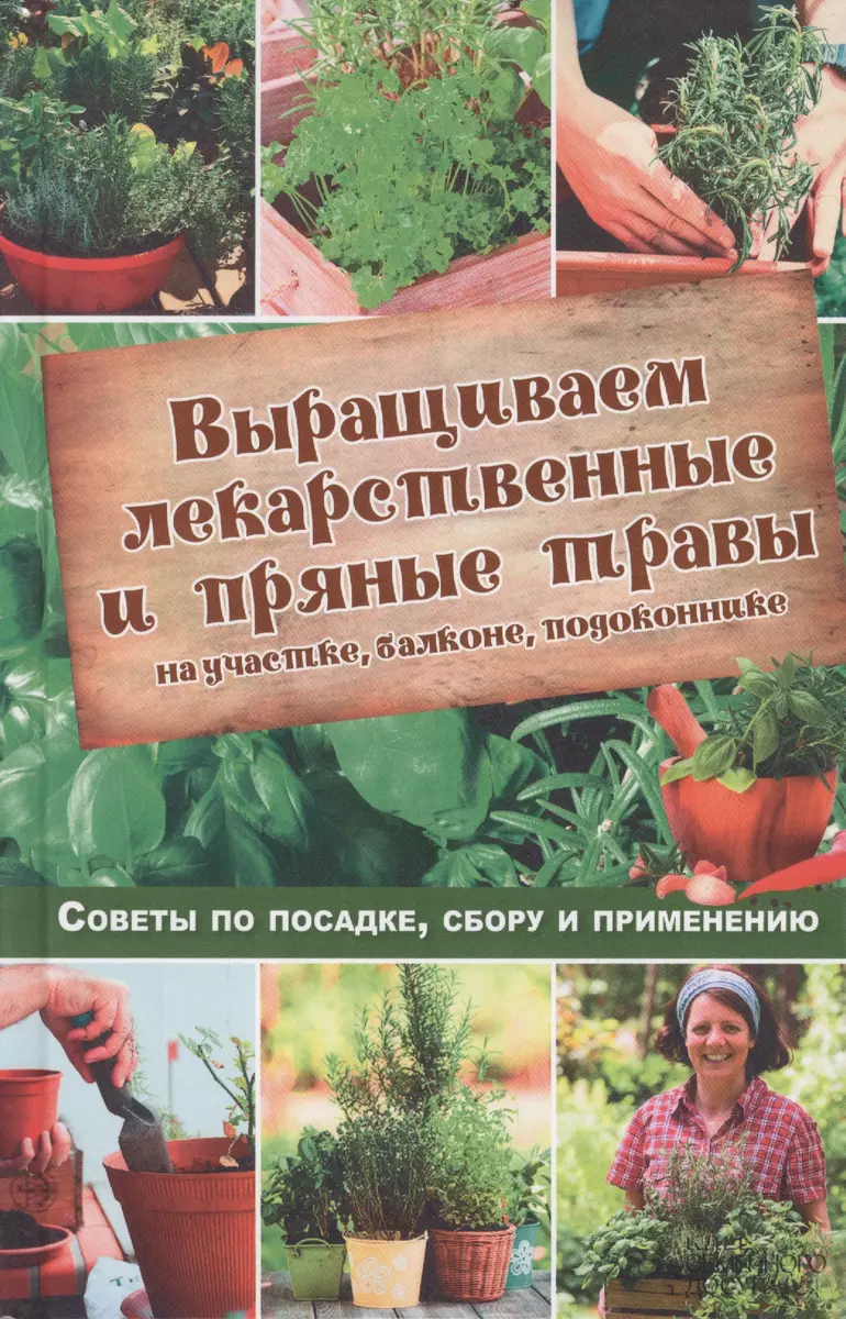 Выращиваем лекарственные и пряные травы на участке, балконе, подоконнике -  купить книгу с доставкой в интернет-магазине «Читай-город». ISBN:  978-5-9910-3544-6