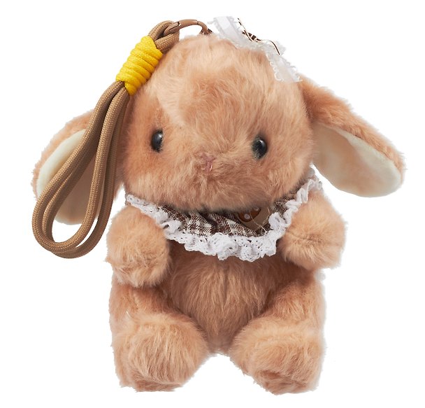 Брелок Кролик с воротником (коричневый) (иск.мех) (15см) (12-81039-202604_05) 3162942 — 1