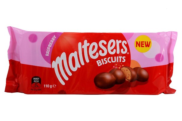 Мальтизерс печенье Малина Maltesers biscuits, 110г 3129720 — 1