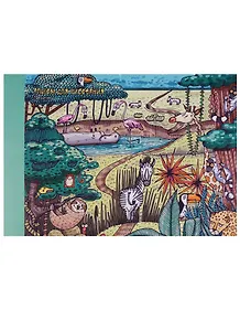 Альбом для рисования Unnika, "Мир животных (графика)", А4, 20 листов, на склейке