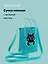 Сумочка вязаная с застежкой Котик в кармане (12х18х6) (текстиль) (12-YiHeng-121801) Bookvalno — 3062981 — 1