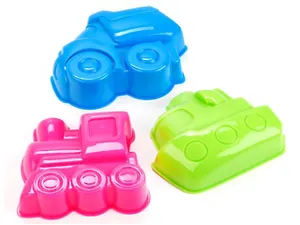 Формочки "Транспорт", 3 штуки