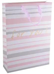 Пакет А3 33*46*10 "For you" жен., бум., тиснение надпись