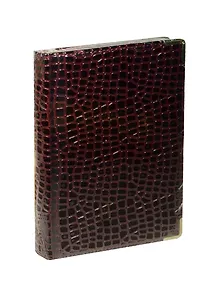 Ежедневник недатированный А5 152 листов "Prestige. Iguana" бордо