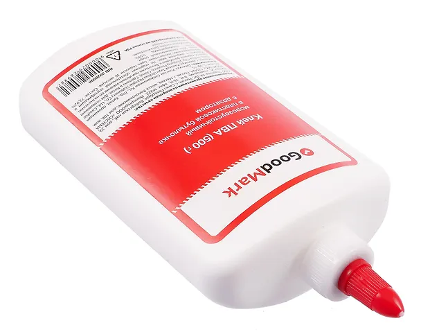 Клей ПВА, GoodMark, 500г, морозоустойчивый, с дозатором 2928998 — 3