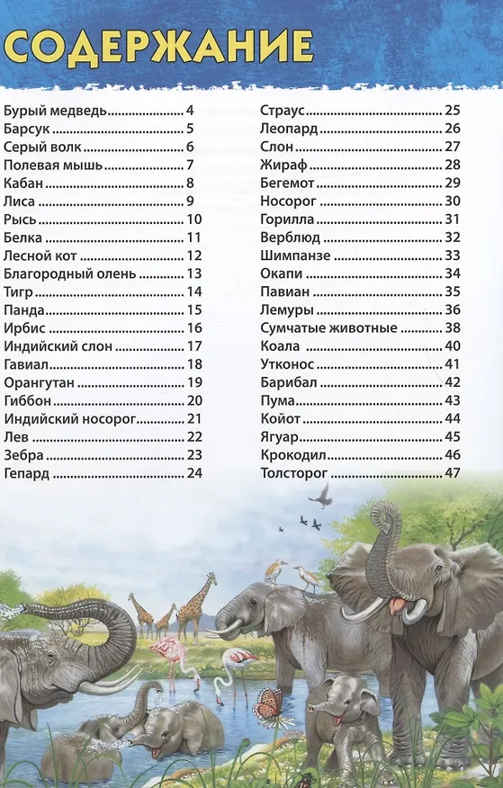 Книга Животные мира (Юлия Феданова) — 2