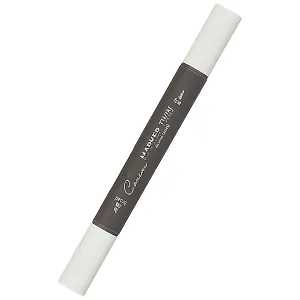 Маркер художественный "Сонет" зеленовато-серый 1, двухсторон., тонк. и широк.долото, Сонет