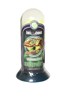 Дино Горизонт Велоцераптор быстрый охотник (светящ. скелет) (D133XVE)