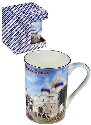 Кружка Сергиев Посад (костяной фарфор цветная деколь) (061-31) 2568837
