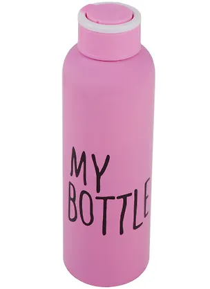 Бутылка My bottle/Май ботл розовая 650мл (металл) 12-06646-pink 2591220