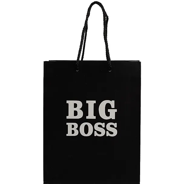 Пакет А5 23*18*10 "Big boss.Basic" нейтр., бум.мат.ламинат 261974 — 2