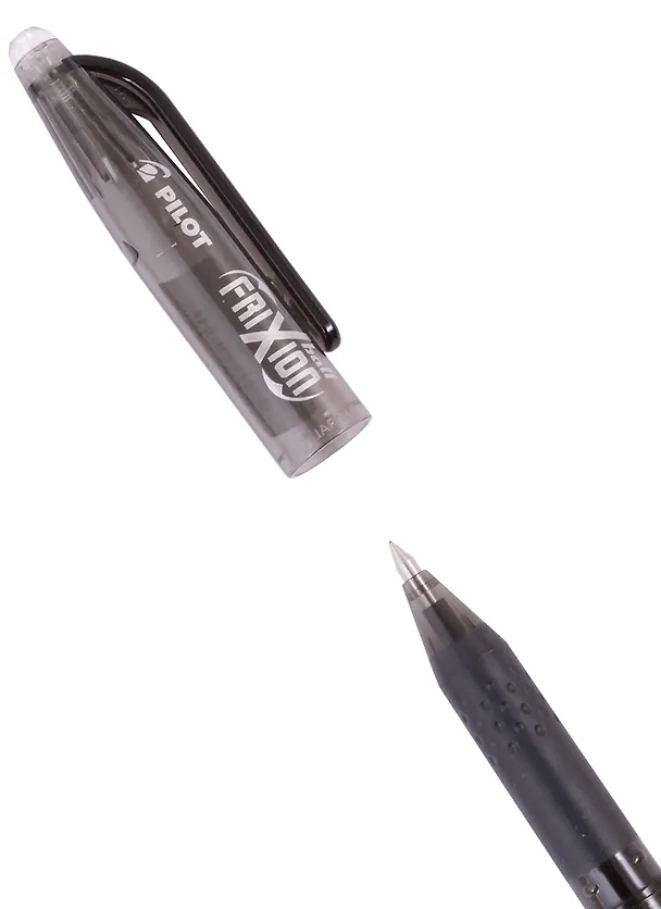 Гелевая ручка пиши-стирай черная автоматическая, Frixion BL-FR-5 (B), Pilot 260711 — 3