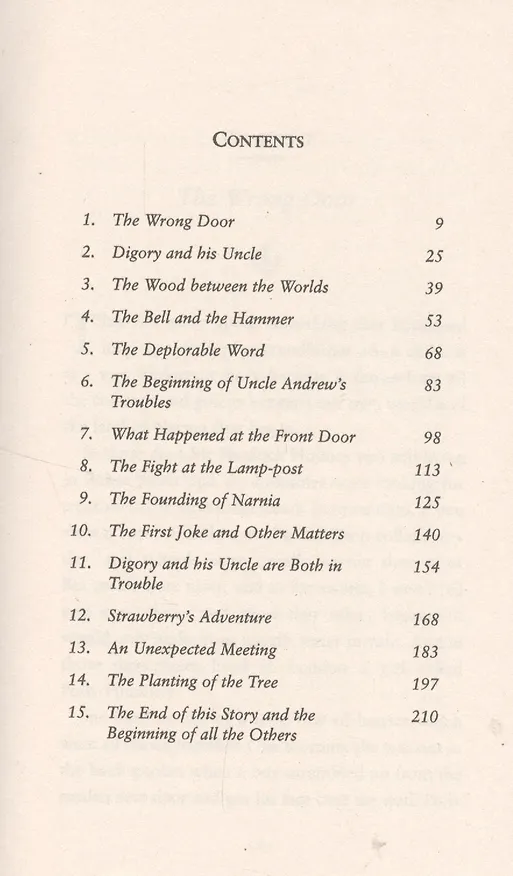 Книга The Magician`s Nephew. The Chronicles of Narnia. Book 1 (C.S. Lewis, Клайв Льюис) — 2