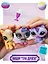 Игровой набор Littlest Pet Shop, "Три друга Ночной перекус", 3 фигурки Енот Сова и Конь, подарочный туба, 4+ — 3127553 — 2