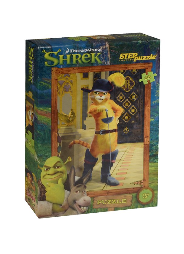 Пазл Кот в сапогах Step puzzle 35эл., 33*23см 91130 2485093 — 1