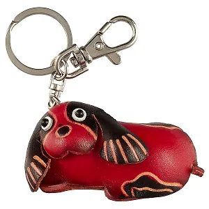 Брелок Собачка (кожа) 12-11158-A406