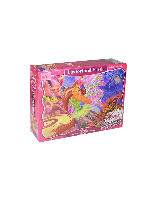 Пазлы 30 MIDI лиц. B-PU03276 Винкс Флора (32х23см) (4+) (Castorland) 2413695 — 1