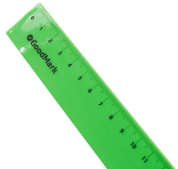 Линейка 30 см, пластиковая «Neon», GoodMark 257764 — 3