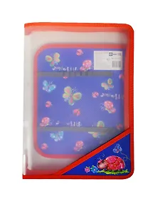 Папка для труда А4 "БОЖЬЯ КОРОВКА И БАБОЧКИ" 33*23,3см, платик, Феникс