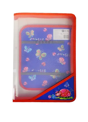 Папка для труда А4 "БОЖЬЯ КОРОВКА И БАБОЧКИ" 33*23,3см, платик, Феникс 237080