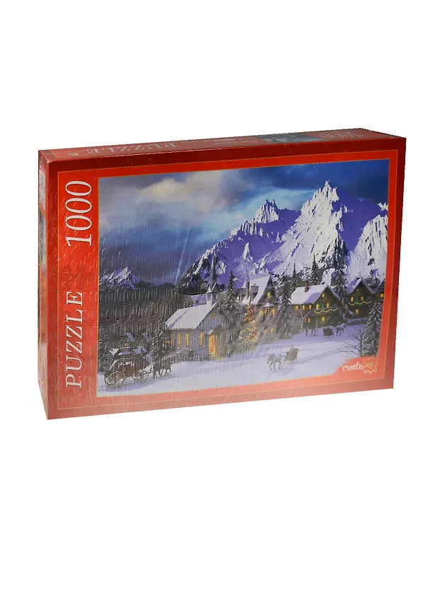 Пазл РЫЖИЙ КОТ 1000 эл. 68,5*48,5см. Снежные Альпы2 МГ1000-7347 2548313 — 1
