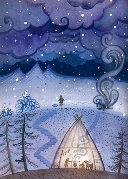 Книга Сказки народов России. Эвенские сказки мудрой Нулгынэт. (Мария Федотова) — 6