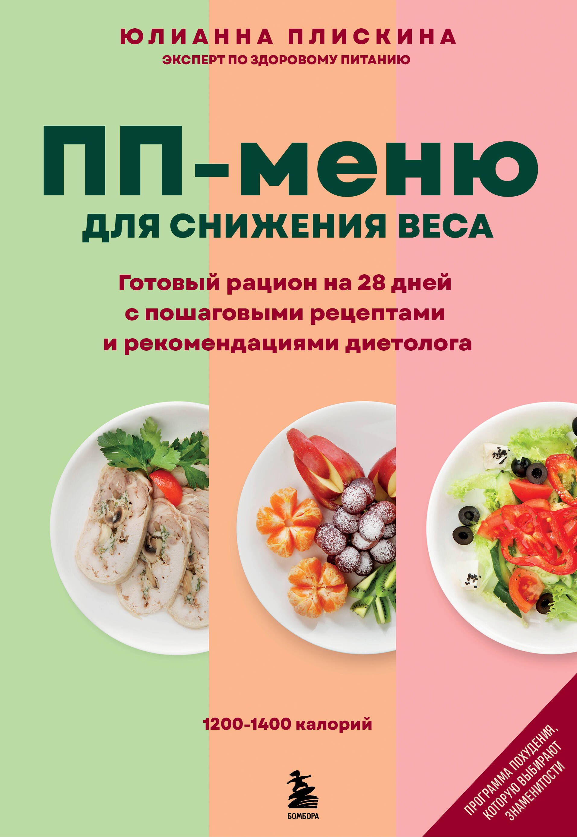 

ПП меню для снижения веса. Готовый рацион на 28 дней с пошаговыми рецептами и рекомендациями диетолога