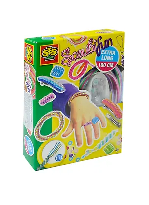 Набор для плетения шнуров (00847) (SES Creative) (6+) (коробка) 2442085