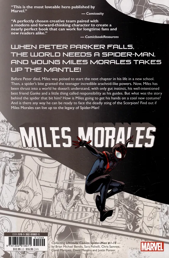 Книга Miles Morales: Spider-Man (Брайан Бендис) — 2