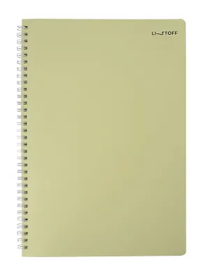 Тетрадь А4 80л кл. "Foliage" пласт.обл., спираль 3091854