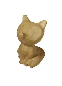 Фигурка из папье-маше Лисичка (AP149) (объемная мини) (8,5х6,5х10см)