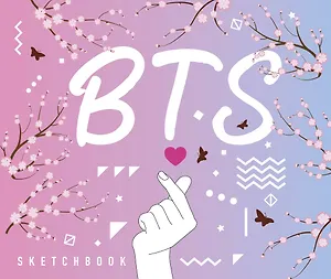 Скетчбук. BTS (твердый переплет, 96 стр., 240х200 мм)