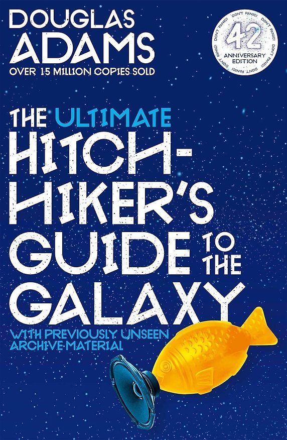 Книга The Ultimate Hitchhiker's Guide to the Galaxy (Douglas Adams) Автостопом по Галактике, самы полный гид (Дуглас Адамс) /Книги на английском языке (Дуглас Адамс) — 1