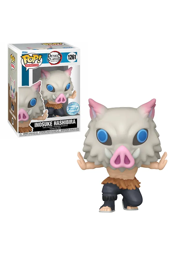 Фигурка Funko POP! Animation Demon Slayer Inosuke Hashibira 7th Form (Exc) (1261) (Fun68489) 3109257 — 1