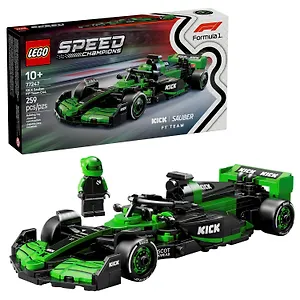 LEGO Speed Champions: Гоночный автомобиль KICK Sauber F1 Team C44, 259 деталей (77247)