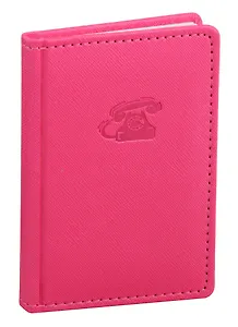 Алфавитная книга Lezar А7+, 64 листа, розовая