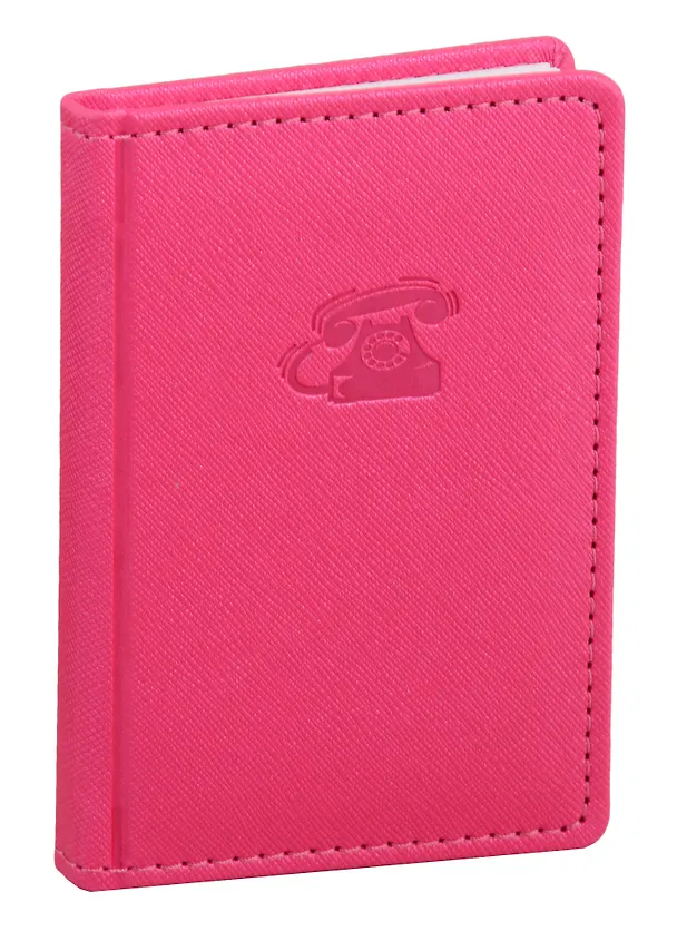 Алфавитная книга Lezar А7+, 64 листа, розовая 253613 — 1