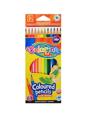 Карандаши цветные Colorino, Kids, 12 цветов 235238