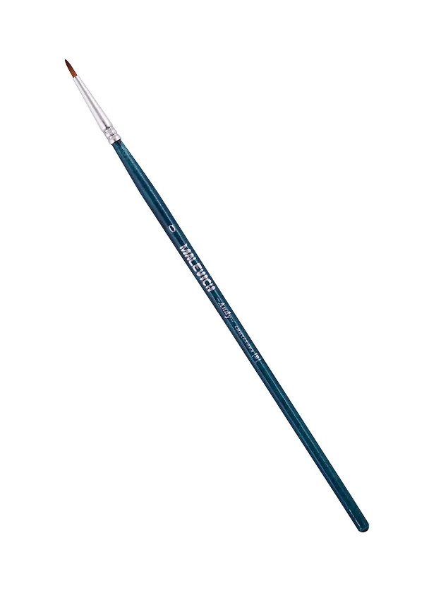 Кисть синтетика круглая №0 "Malevich Ogwat", мягкая 250474 — 1