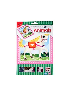 Набор для аппликации Лошадка с пайетками стразами (AP00254) (Greenwich Line) (4+)