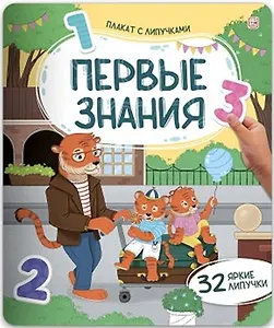 Первые знания. Плакат с липучками